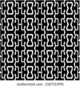 Design seamless monochrome geometric pattern. Abstract background. Vector art.Perfect for site backdrop, wrapping paper, wallpaper, textile and surface design. 
