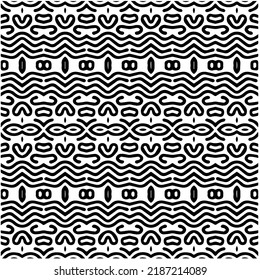 Diseño de un patrón geométrico monocromo sin fisuras. Antecedentes abstractos. Arte vectorial.Perfecto para el fondo del sitio, papel envolvente, papel tapiz, textil y diseño de superficie. 