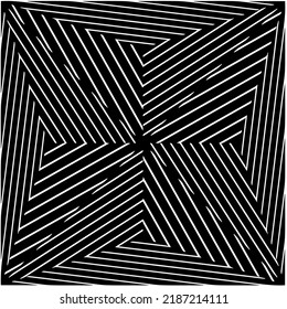 Diseño de un patrón geométrico monocromo sin fisuras. Antecedentes abstractos. Arte vectorial.Perfecto para el fondo del sitio, papel envolvente, papel tapiz, textil y diseño de superficie. 