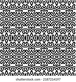 Design seamless monochrome geometric pattern. Abstract background. Vector art.Perfect for site backdrop, wrapping paper, wallpaper, textile and surface design. 