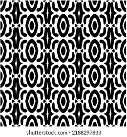 Diseño de un patrón geométrico monocromo sin fisuras. Antecedentes abstractos. Arte vectorial.Perfecto para el fondo del sitio, papel envolvente, papel tapiz, textil y diseño de superficie. 