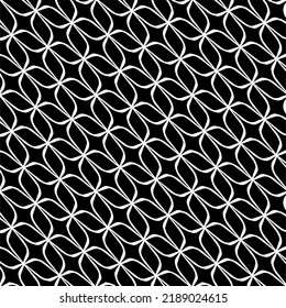 Diseño de un patrón geométrico monocromo sin fisuras. Antecedentes abstractos. Arte vectorial.Perfecto para el fondo del sitio, papel envolvente, papel tapiz, textil y diseño de superficie. 