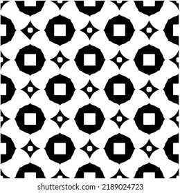 Diseño de un patrón geométrico monocromo sin fisuras. Antecedentes abstractos. Arte vectorial.Perfecto para el fondo del sitio, papel envolvente, papel tapiz, textil y diseño de superficie. 
