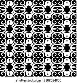 Design seamless monochrome geometric pattern. Abstract background. Vector art.Perfect for site backdrop, wrapping paper, wallpaper, textile and surface design. 