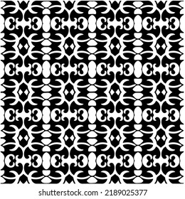 Design seamless monochrome geometric pattern. Abstract background. Vector art.Perfect for site backdrop, wrapping paper, wallpaper, textile and surface design. 