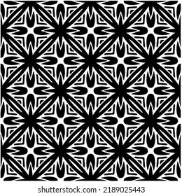 Diseño de un patrón geométrico monocromo sin fisuras. Antecedentes abstractos. Arte vectorial.Perfecto para el fondo del sitio, papel envolvente, papel tapiz, textil y diseño de superficie. 
