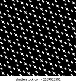 Design seamless monochrome geometric pattern. Abstract background. Vector art.Perfect for site backdrop, wrapping paper, wallpaper, textile and surface design. 