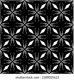 Design seamless monochrome geometric pattern. Abstract background. Vector art.Perfect for site backdrop, wrapping paper, wallpaper, textile and surface design. 
