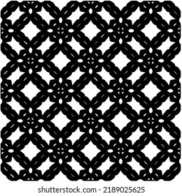 Diseño de un patrón geométrico monocromo sin fisuras. Antecedentes abstractos. Arte vectorial.Perfecto para el fondo del sitio, papel envolvente, papel tapiz, textil y diseño de superficie. 
