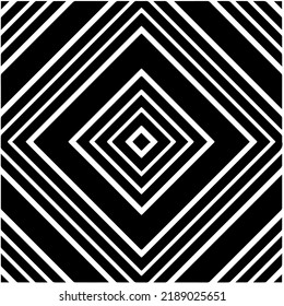 Design seamless monochrome geometric pattern. Abstract background. Vector art.Perfect for site backdrop, wrapping paper, wallpaper, textile and surface design. 