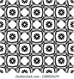 Design seamless monochrome geometric pattern. Abstract background. Vector art.Perfect for site backdrop, wrapping paper, wallpaper, textile and surface design. 
