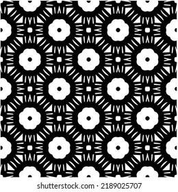 Design seamless monochrome geometric pattern. Abstract background. Vector art.Perfect for site backdrop, wrapping paper, wallpaper, textile and surface design. 
