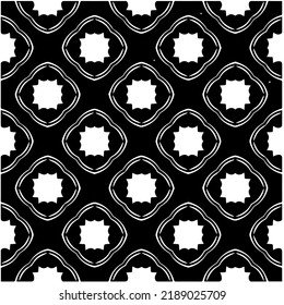 Design seamless monochrome geometric pattern. Abstract background. Vector art.Perfect for site backdrop, wrapping paper, wallpaper, textile and surface design. 
