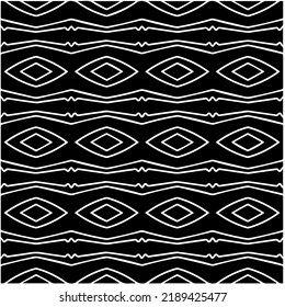 Design seamless monochrome geometric pattern. Abstract background. Vector art.Perfect for site backdrop, wrapping paper, wallpaper, textile and surface design. 