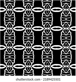 Design seamless monochrome geometric pattern. Abstract background. Vector art.Perfect for site backdrop, wrapping paper, wallpaper, textile and surface design. 