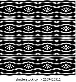 Design seamless monochrome geometric pattern. Abstract background. Vector art.Perfect for site backdrop, wrapping paper, wallpaper, textile and surface design. 