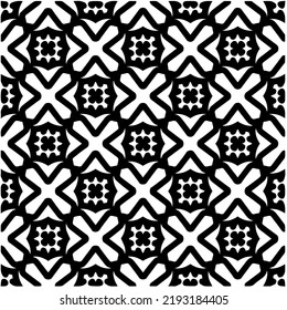 Diseño de un patrón geométrico monocromo sin fisuras. Antecedentes abstractos. Arte vectorial.Perfecto para el fondo del sitio, papel envolvente, papel tapiz, textil y diseño de superficie. 
