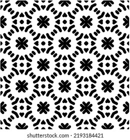 Design seamless monochrome geometric pattern. Abstract background. Vector art.Perfect for site backdrop, wrapping paper, wallpaper, textile and surface design. 
