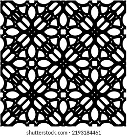 Diseño de un patrón geométrico monocromo sin fisuras. Antecedentes abstractos. Arte vectorial.Perfecto para el fondo del sitio, papel envolvente, papel tapiz, textil y diseño de superficie. 