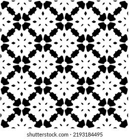 Design seamless monochrome geometric pattern. Abstract background. Vector art.Perfect for site backdrop, wrapping paper, wallpaper, textile and surface design. 
