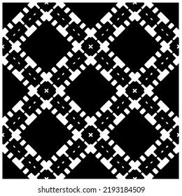 Design seamless monochrome geometric pattern. Abstract background. Vector art.Perfect for site backdrop, wrapping paper, wallpaper, textile and surface design. 