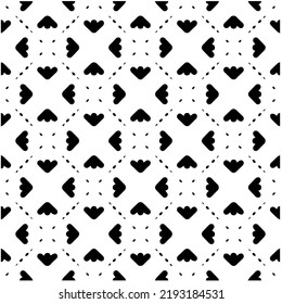 Diseño de un patrón geométrico monocromo sin fisuras. Antecedentes abstractos. Arte vectorial.Perfecto para el fondo del sitio, papel envolvente, papel tapiz, textil y diseño de superficie. 
