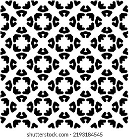 Design seamless monochrome geometric pattern. Abstract background. Vector art.Perfect for site backdrop, wrapping paper, wallpaper, textile and surface design. 
