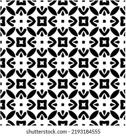Diseño de un patrón geométrico monocromo sin fisuras. Antecedentes abstractos. Arte vectorial.Perfecto para el fondo del sitio, papel envolvente, papel tapiz, textil y diseño de superficie. 
