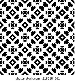 Entwurf nahtloser monochromer geometrischer Muster. Abstrakter Hintergrund. Vector art.Perfekt für Website-Hintergrund, Wickelpapier, Tapete, Textil und Oberflächendesign. 
