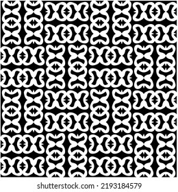 Design seamless monochrome geometric pattern. Abstract background. Vector art.Perfect for site backdrop, wrapping paper, wallpaper, textile and surface design. 