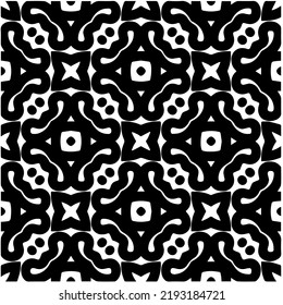 Diseño de un patrón geométrico monocromo sin fisuras. Antecedentes abstractos. Arte vectorial.Perfecto para el fondo del sitio, papel envolvente, papel tapiz, textil y diseño de superficie. 
