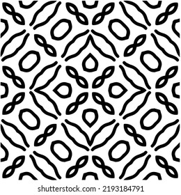 Diseño de un patrón geométrico monocromo sin fisuras. Antecedentes abstractos. Arte vectorial.Perfecto para el fondo del sitio, papel envolvente, papel tapiz, textil y diseño de superficie. 