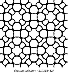 Diseño de un patrón geométrico monocromo sin fisuras. Antecedentes abstractos. Arte vectorial.Perfecto para el fondo del sitio, papel envolvente, papel tapiz, textil y diseño de superficie. 