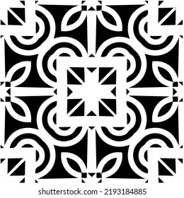 Diseño de un patrón geométrico monocromo sin fisuras. Antecedentes abstractos. Arte vectorial.Perfecto para el fondo del sitio, papel envolvente, papel tapiz, textil y diseño de superficie. 