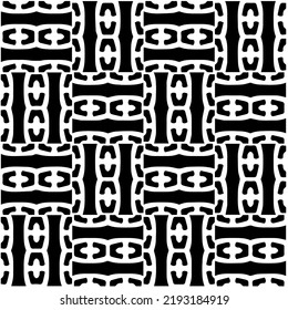 Entwurf nahtloser monochromer geometrischer Muster. Abstrakter Hintergrund. Vector art.Perfekt für Website-Hintergrund, Wickelpapier, Tapete, Textil und Oberflächendesign. 