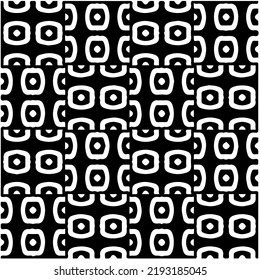 Design seamless monochrome geometric pattern. Abstract background. Vector art.Perfect for site backdrop, wrapping paper, wallpaper, textile and surface design. 