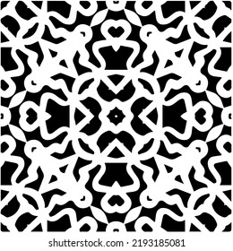 Design seamless monochrome geometric pattern. Abstract background. Vector art.Perfect for site backdrop, wrapping paper, wallpaper, textile and surface design. 
