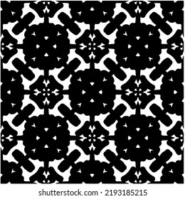Design seamless monochrome geometric pattern. Abstract background. Vector art.Perfect for site backdrop, wrapping paper, wallpaper, textile and surface design. 
