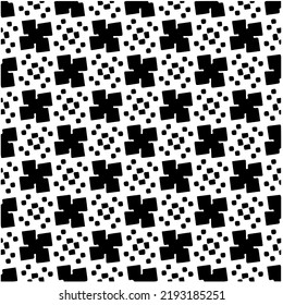 Diseño de un patrón geométrico monocromo sin fisuras. Antecedentes abstractos. Arte vectorial.Perfecto para el fondo del sitio, papel envolvente, papel tapiz, textil y diseño de superficie. 