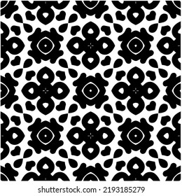 Diseño de un patrón geométrico monocromo sin fisuras. Antecedentes abstractos. Arte vectorial.Perfecto para el fondo del sitio, papel envolvente, papel tapiz, textil y diseño de superficie. 
