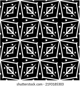 Design seamless monochrome geometric pattern. Abstract background. Vector art.Perfect for site backdrop, wrapping paper, wallpaper, textile and surface design. 