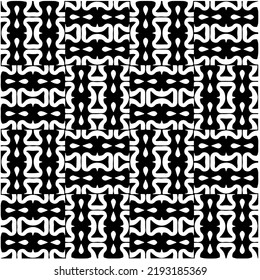 Design seamless monochrome geometric pattern. Abstract background. Vector art.Perfect for site backdrop, wrapping paper, wallpaper, textile and surface design. 
