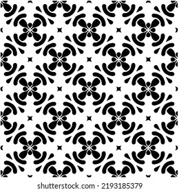 Design seamless monochrome geometric pattern. Abstract background. Vector art.Perfect for site backdrop, wrapping paper, wallpaper, textile and surface design. 
