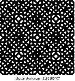 Design seamless monochrome geometric pattern. Abstract background. Vector art.Perfect for site backdrop, wrapping paper, wallpaper, textile and surface design. 