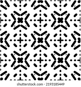 Entwurf nahtloser monochromer geometrischer Muster. Abstrakter Hintergrund. Vector art.Perfekt für Website-Hintergrund, Wickelpapier, Tapete, Textil und Oberflächendesign. 
