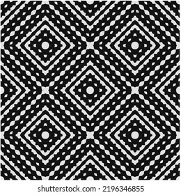 
Design seamless monochrome geometric pattern. Abstract background. Vector art.Perfect for site backdrop, wrapping paper, wallpaper, textile and surface design. 