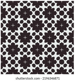 Design seamless monochrome geometric pattern. Abstract background. Vector art.Perfect for site backdrop, wrapping paper, wallpaper, textile and surface design. 