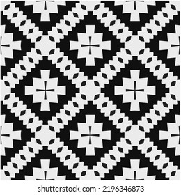 Diseño de un patrón geométrico monocromo sin fisuras. Antecedentes abstractos. Arte vectorial.Perfecto para el fondo del sitio, papel envolvente, papel tapiz, textil y diseño de superficie. 