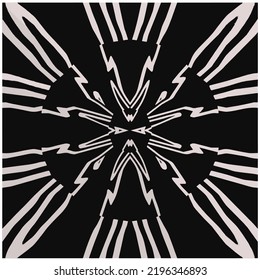 
Design seamless monochrome geometric pattern. Abstract background. Vector art.Perfect for site backdrop, wrapping paper, wallpaper, textile and surface design. 