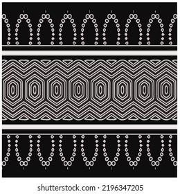Design seamless monochrome geometric pattern. Abstract background. Vector art.Perfect for site backdrop, wrapping paper, wallpaper, textile and surface design. 
